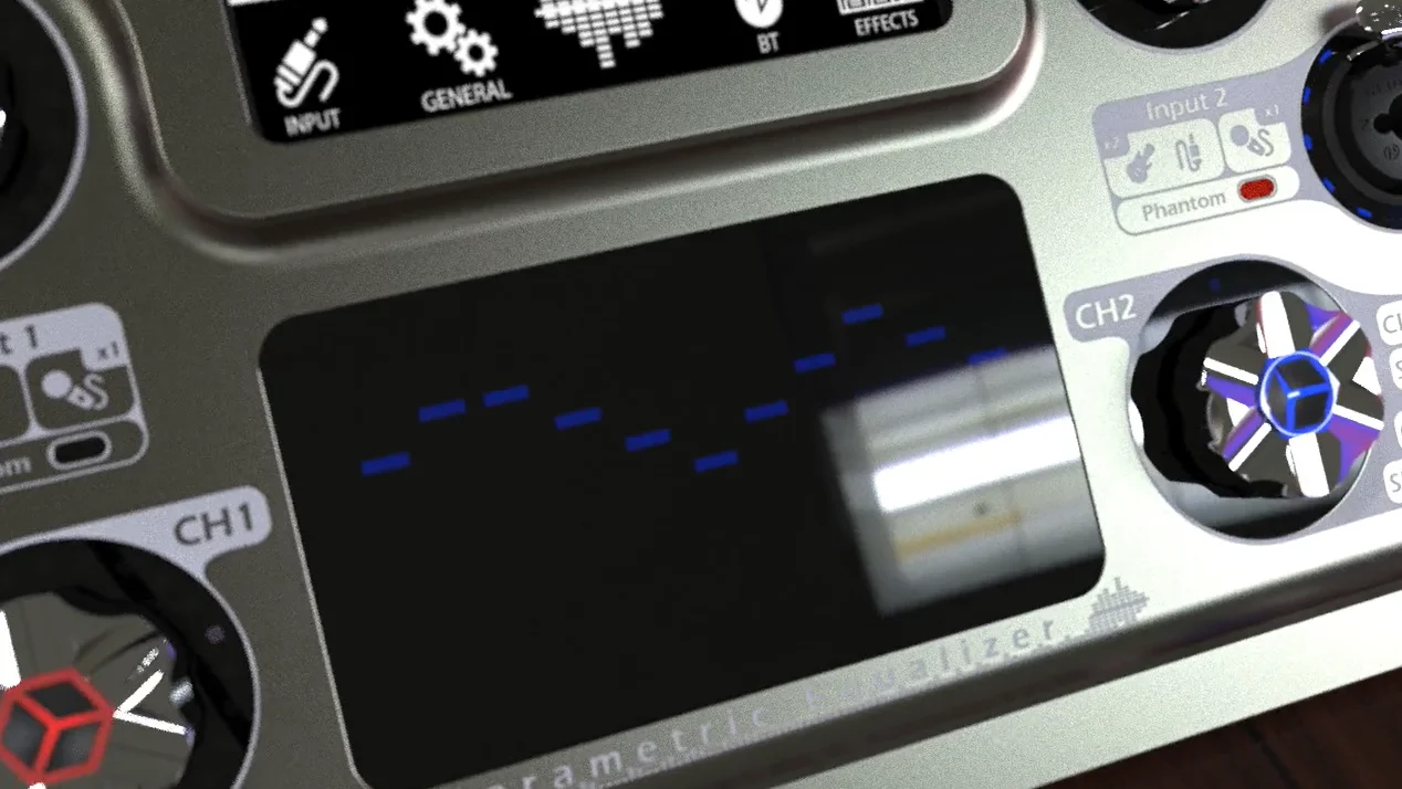 DSP + EQ paramétrico